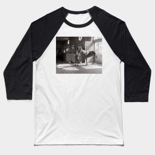 Horse Stable, 1933. Vintage Photo Baseball T-Shirt